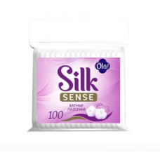 ОЛА ватные палочки в п/эт 100шт SILK SENSE